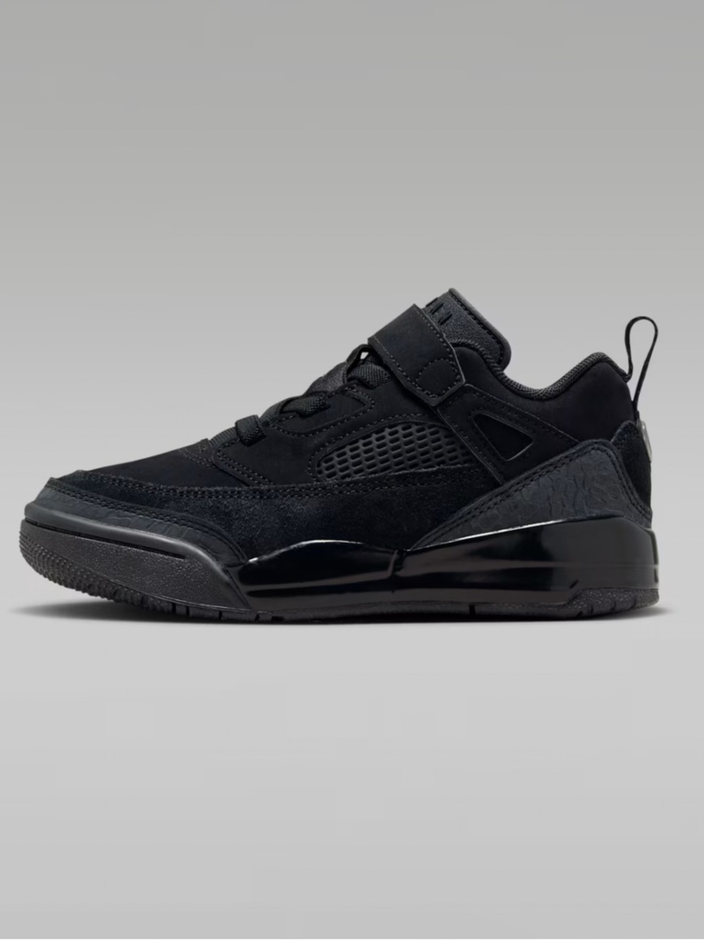 NWT Jordan Spizike Low PS Black Anthracite Sneakers 1Y Kids Shoes FQ3951-001